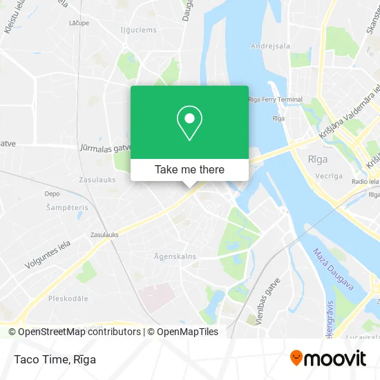 Карта Taco Time