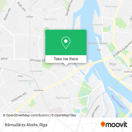 Bērnudārzs Alisīte map