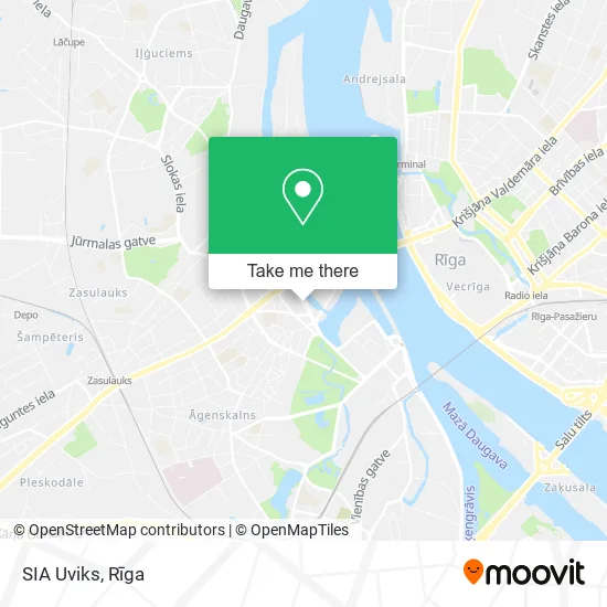 Карта SIA Uviks