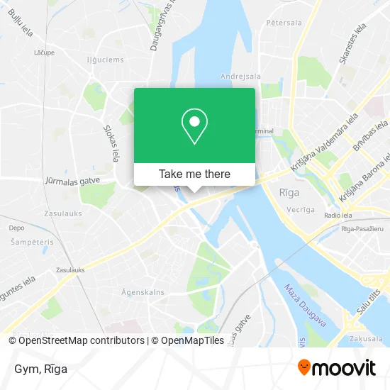 Карта Gym