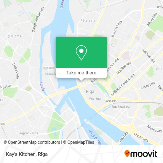Карта Kay's Kitchen