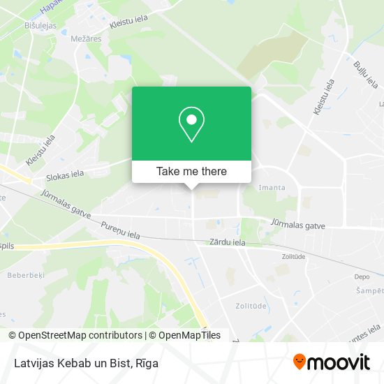 Latvijas Kebab un Bist map