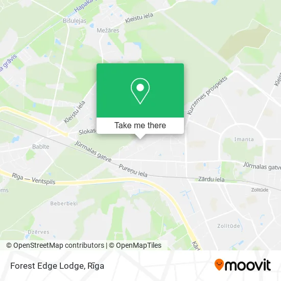Карта Forest Edge Lodge