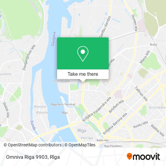 Omniva Riga 9903 map