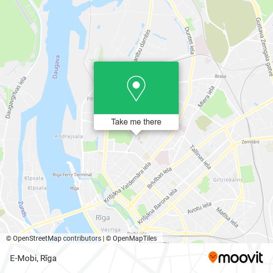 E-Mobi map