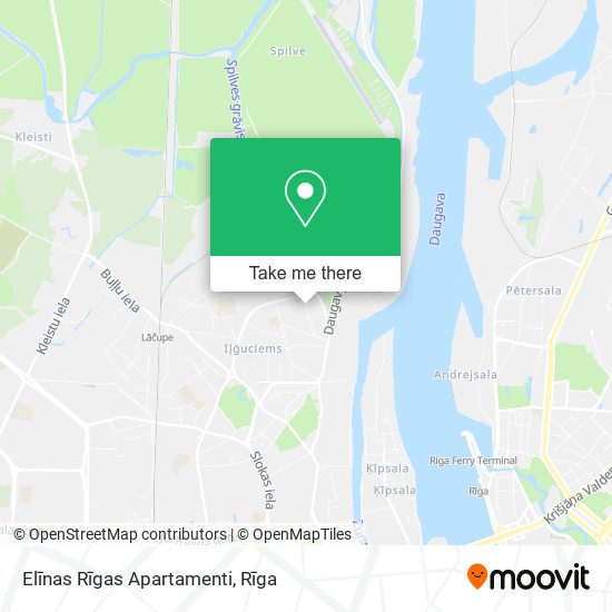 Elīnas Rīgas Apartamenti map