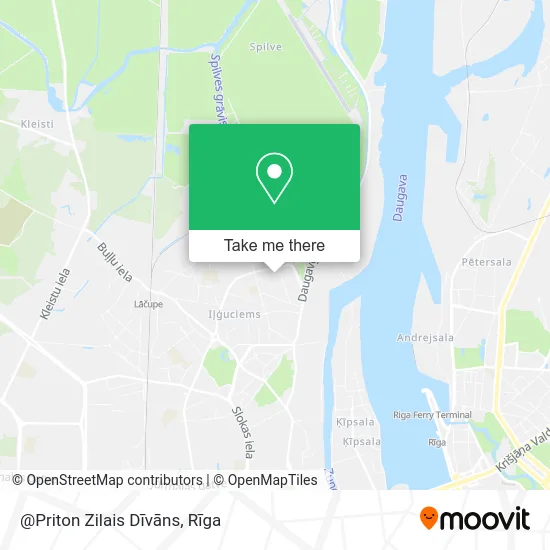 Карта @Priton Zilais Dīvāns