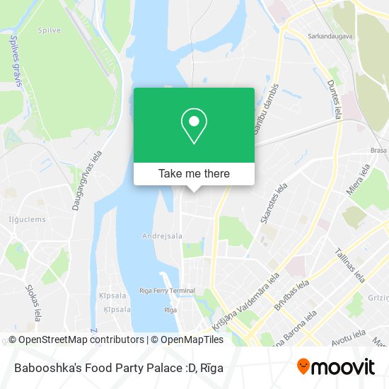 Карта Babooshka's Food Party Palace :D