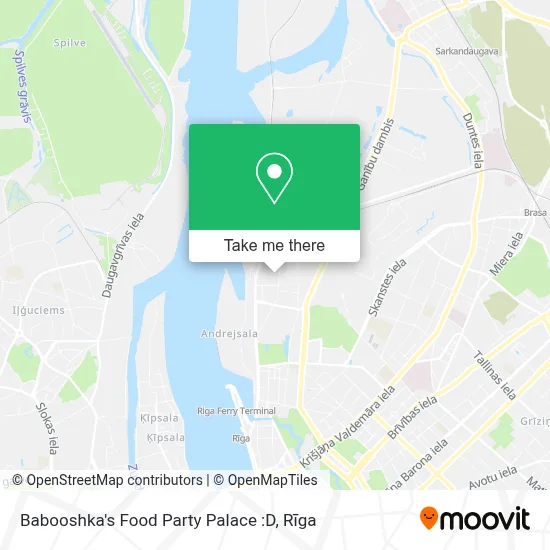 Babooshka's Food Party Palace :D map