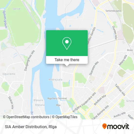 Карта SIA Amber Distribution