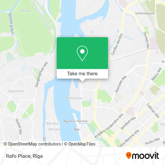 Карта Rafo Place