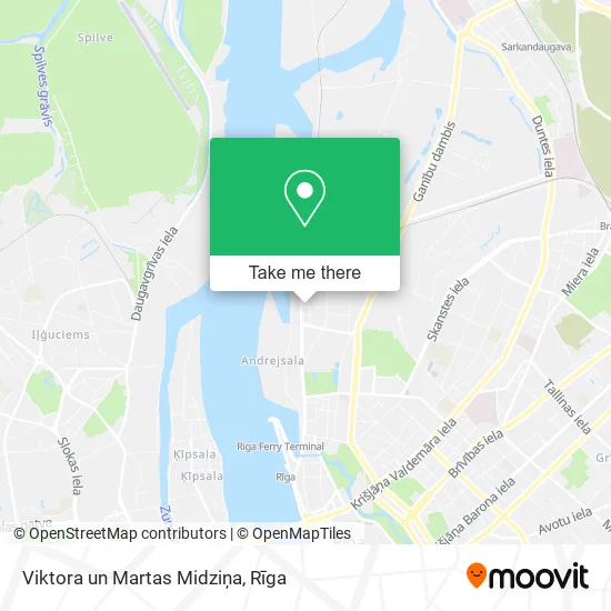 Карта Viktora un Martas Midziņa