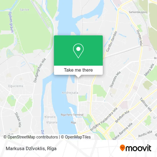 Markusa Dzīvoklis map