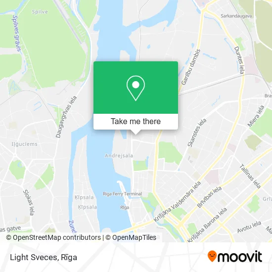 Карта Light Sveces