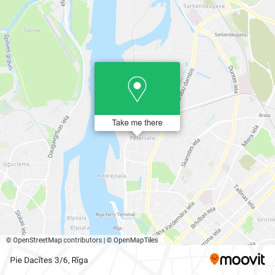 Pie Dacītes 3/6 map