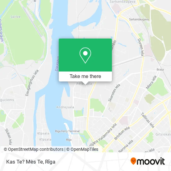 Карта Kas Te? Mès Te