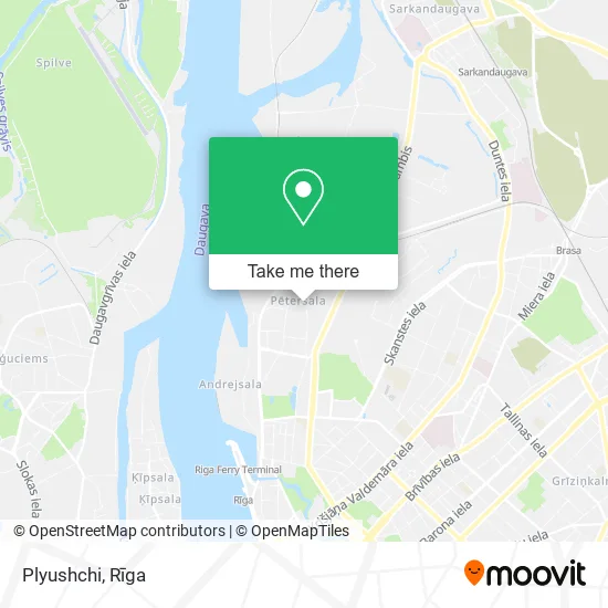 Карта Plyushchi