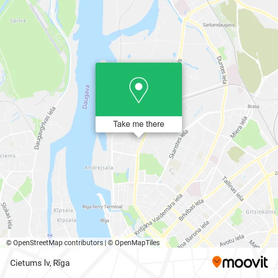 Карта Cietums lv