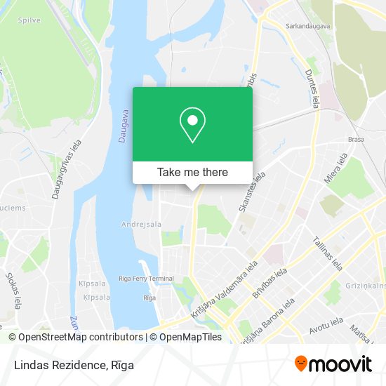 Lindas Rezidence map