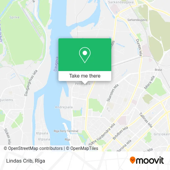 Карта Lindas Crib