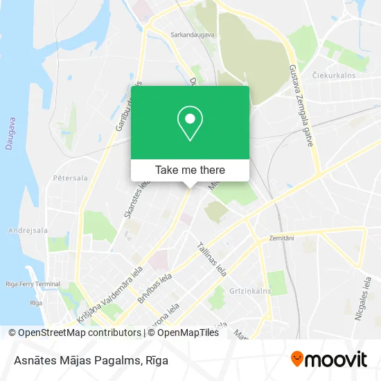 Карта Asnātes Mājas Pagalms