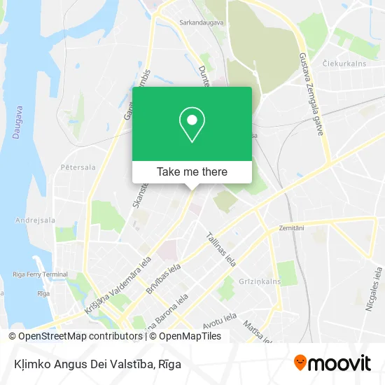 Карта Kļimko Angus Dei Valstība