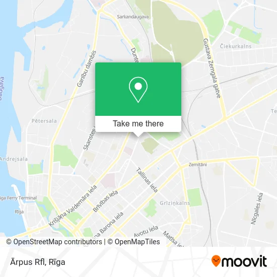 Карта Ārpus Rfl