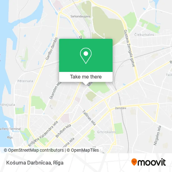 Карта Košuma Darbnīcaa