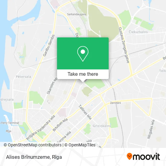 Alises Brīnumzeme map