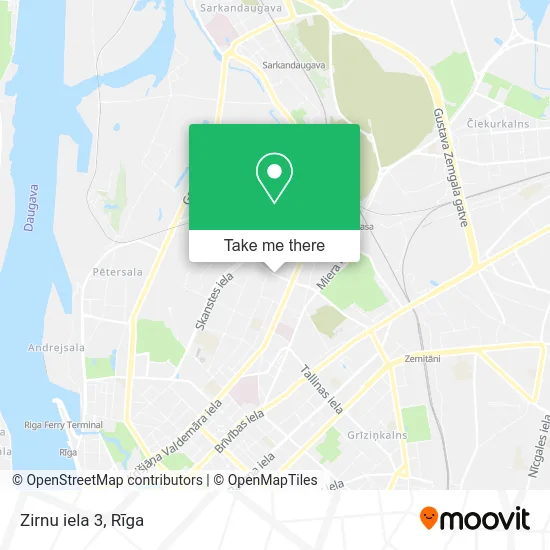 Карта Zirnu iela 3