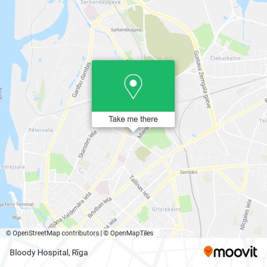 Bloody Hospital map