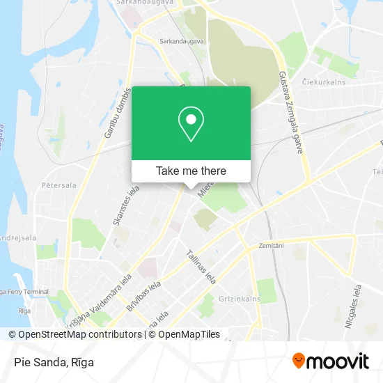 Карта Pie Sanda