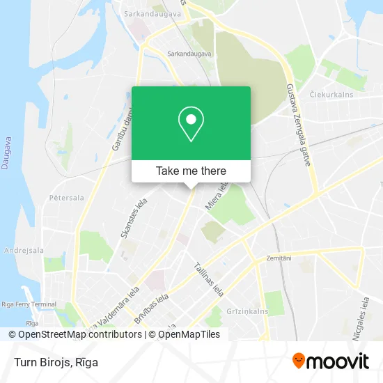 Карта Turn Birojs