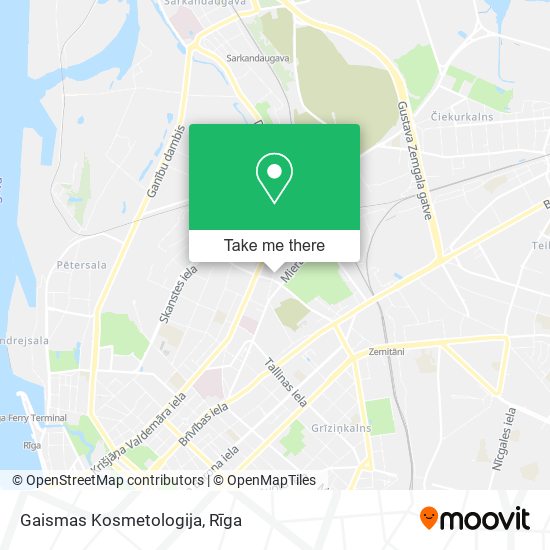 Gaismas Kosmetologija map