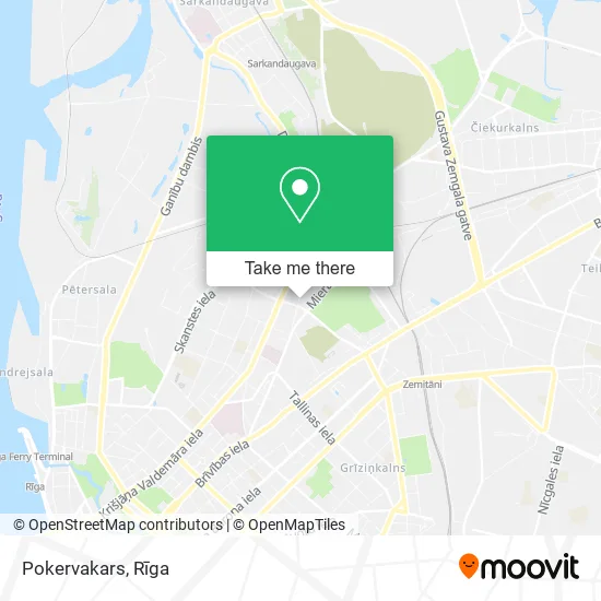 Карта Pokervakars