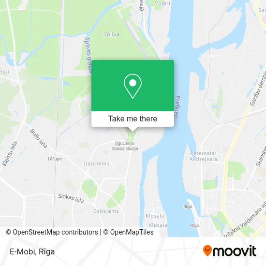 E-Mobi map