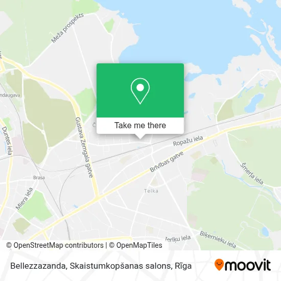 Bellezzazanda, Skaistumkopšanas salons map