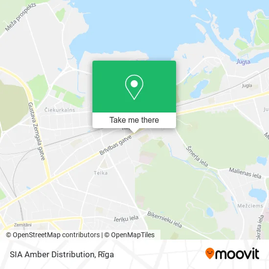 Карта SIA Amber Distribution