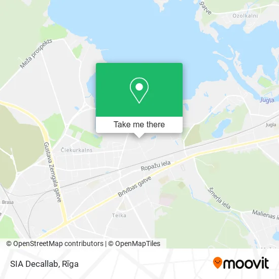 Карта SIA Decallab