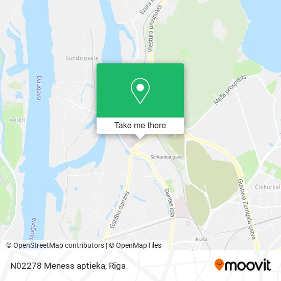 N02278 Meness aptieka map