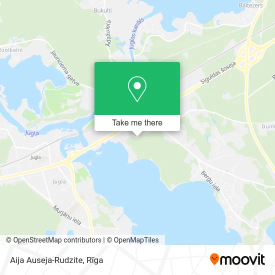 Aija Auseja-Rudzite map