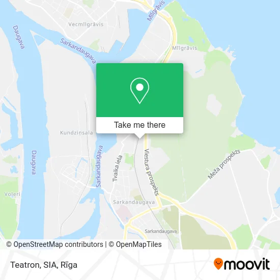 Карта Teatron, SIA