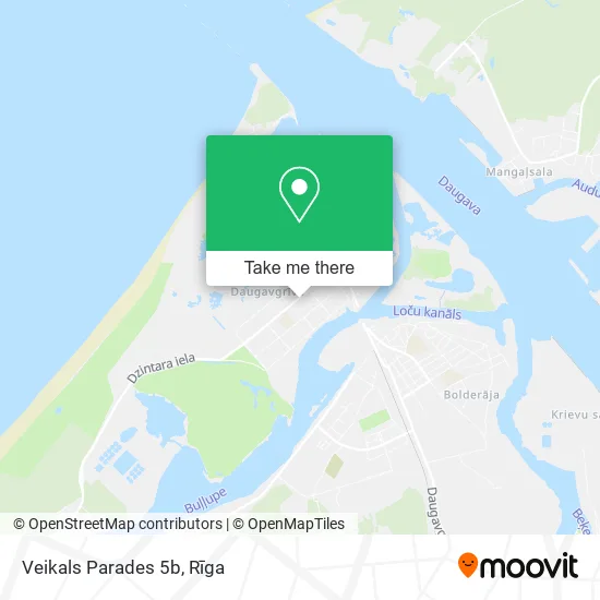 Карта Veikals Parades 5b