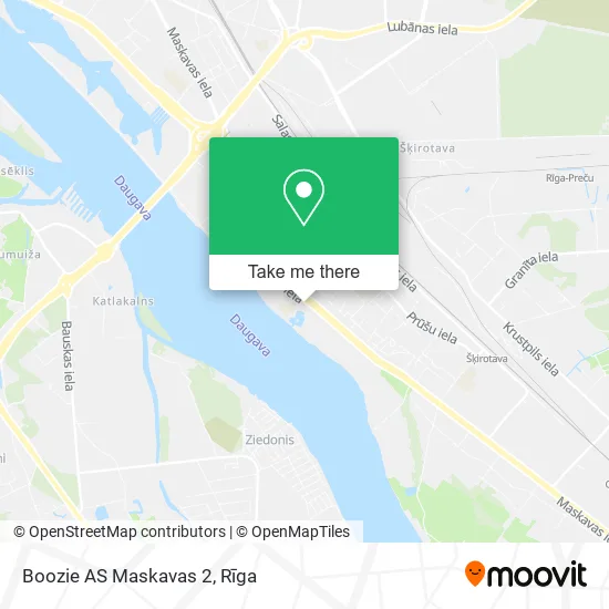 Карта Boozie AS Maskavas 2