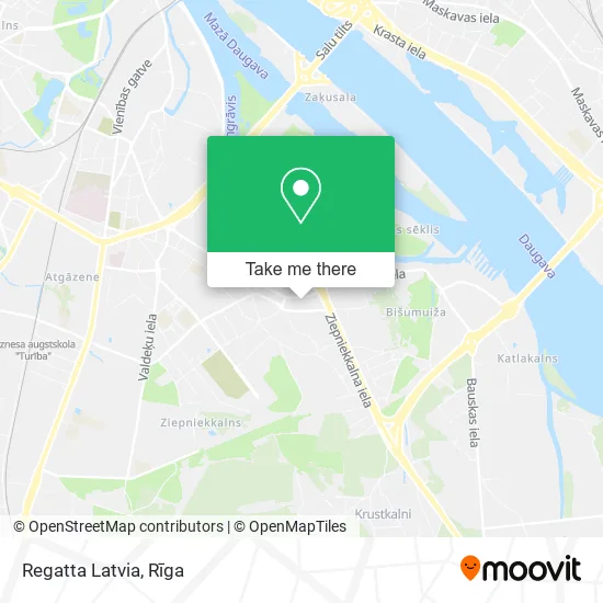 Карта Regatta Latvia