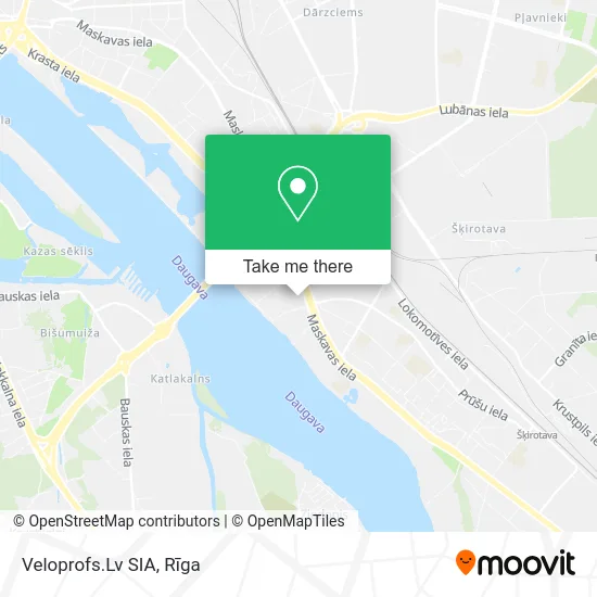 Карта Veloprofs.Lv SIA