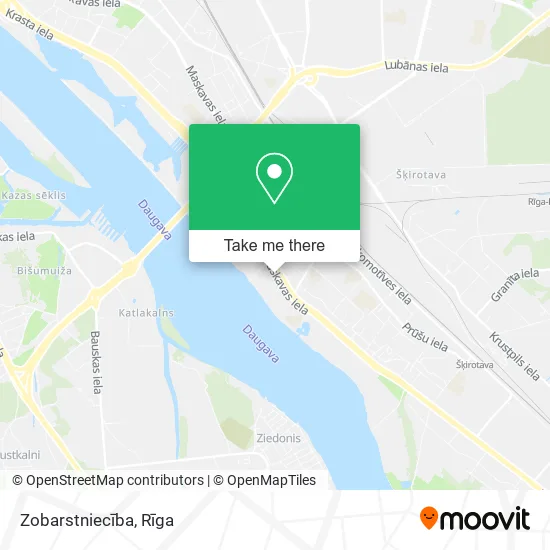 Карта Zobarstniecība