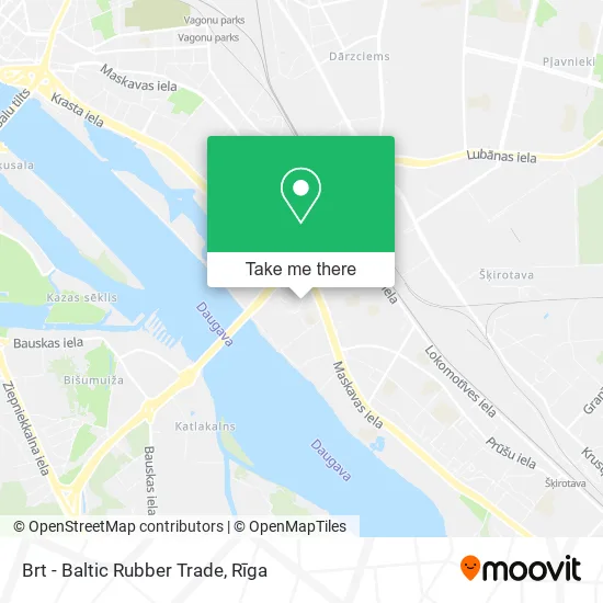 Карта Brt - Baltic Rubber Trade