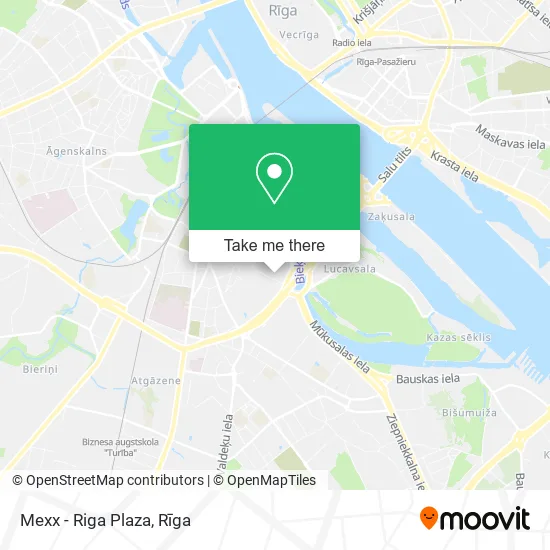 Карта Mexx - Riga Plaza