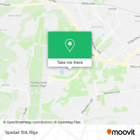 Spedair SIA map